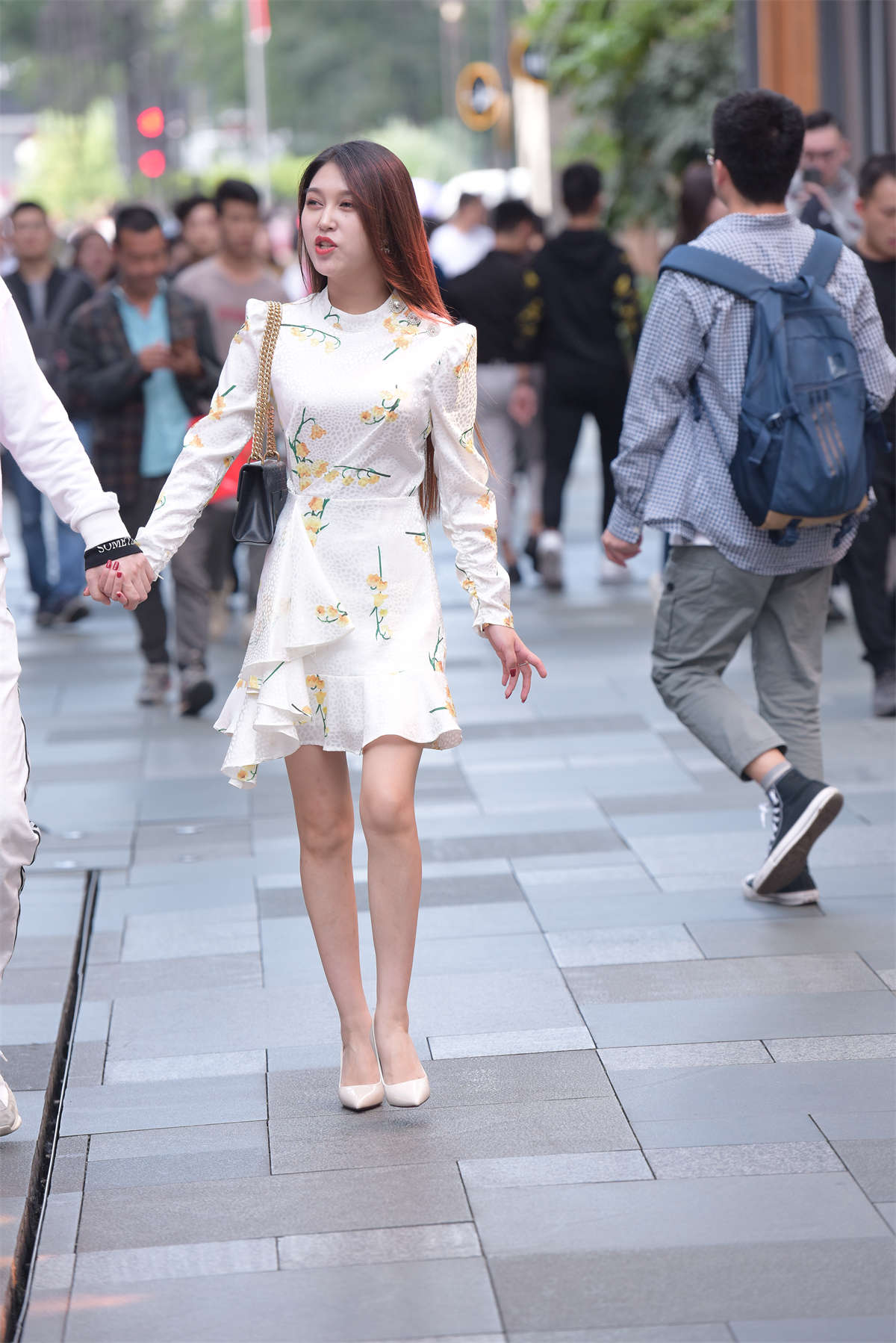 图片[2]-白色连衣裙-日更街拍