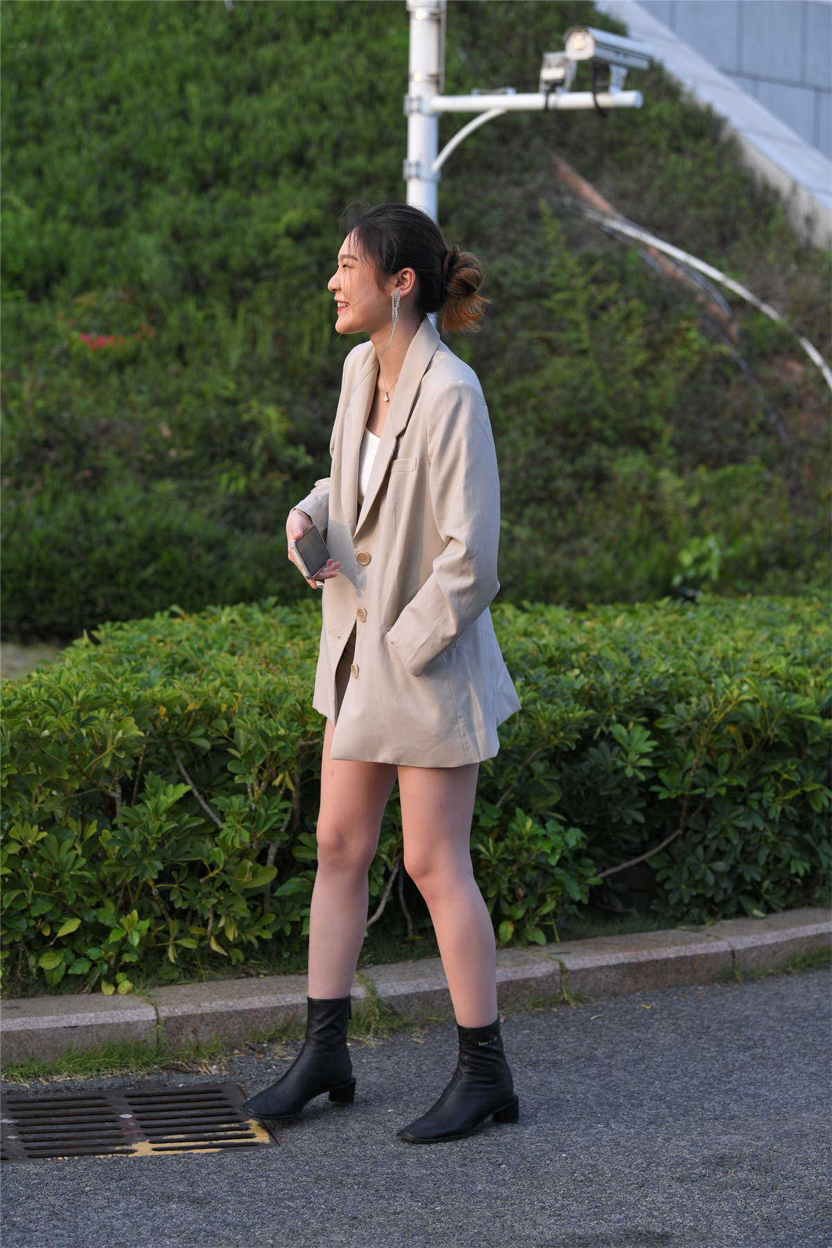 图片[2]-短靴西装外套-日更街拍