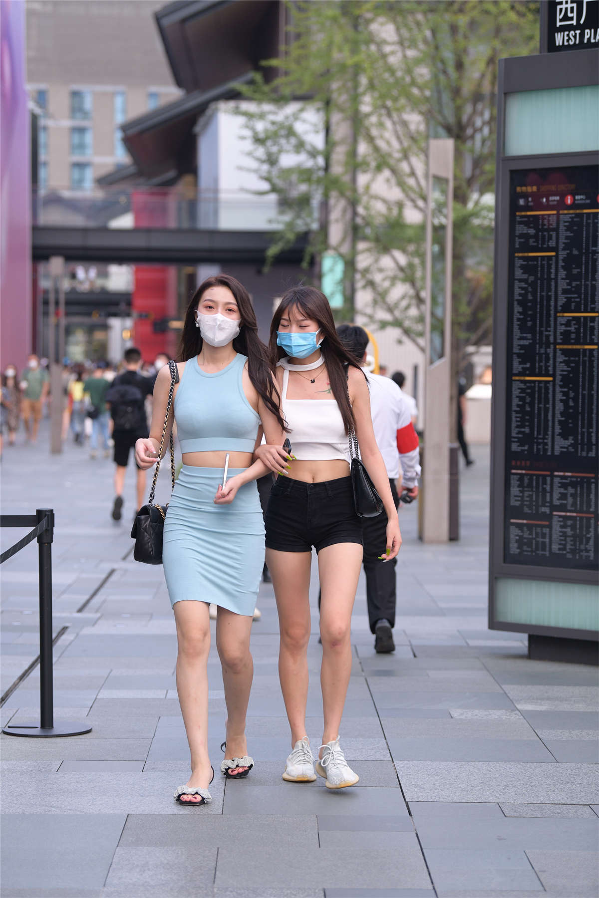 图片[2]-清爽套装裙-日更街拍