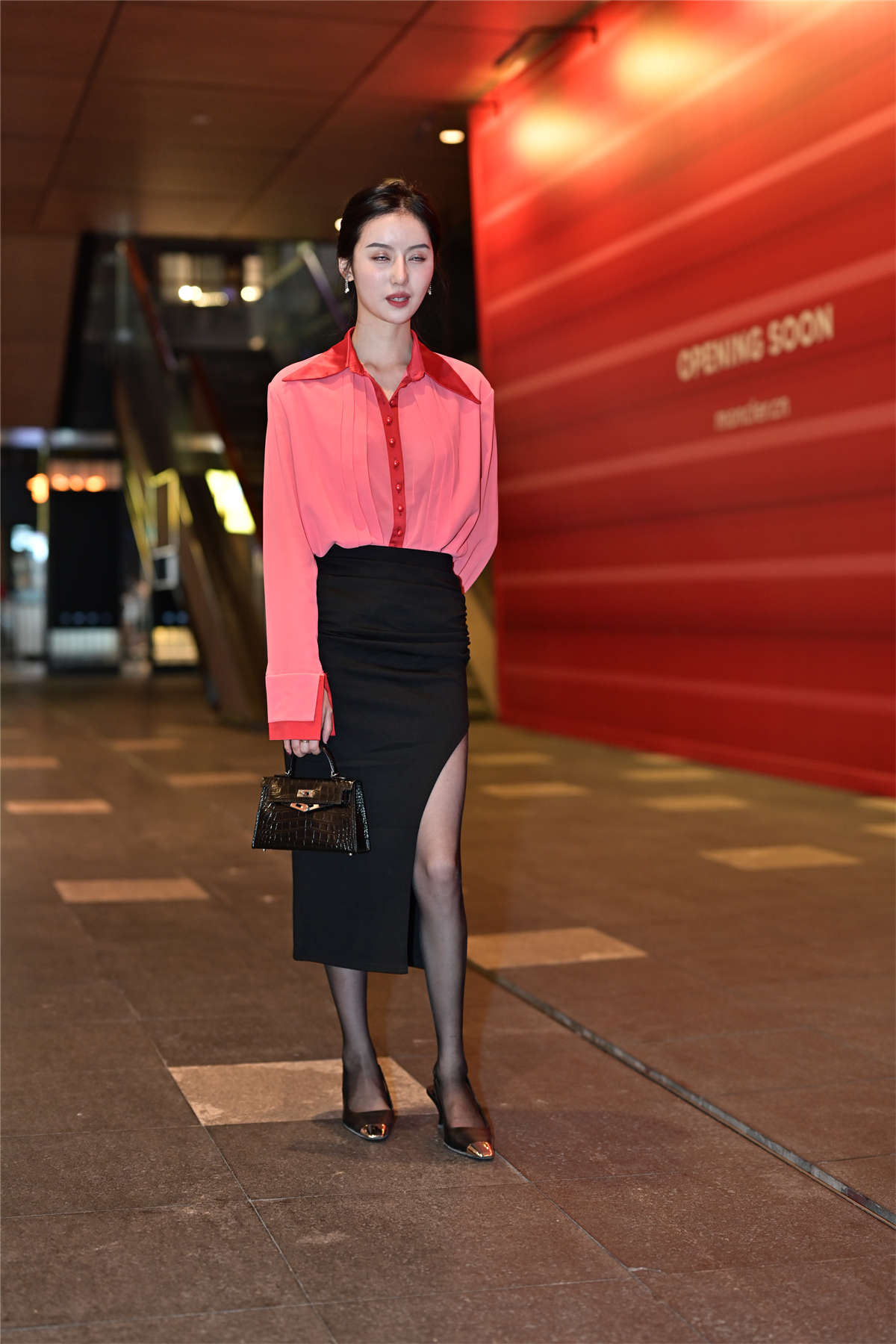 图片[2]-粉色系搭配-日更街拍