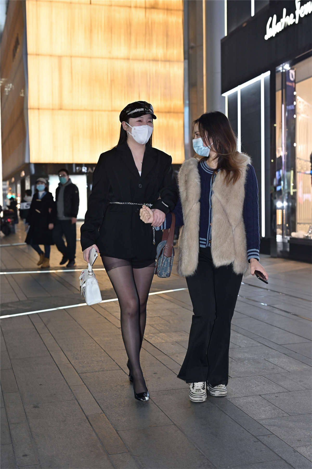 图片[2]-知性西装裙-日更街拍