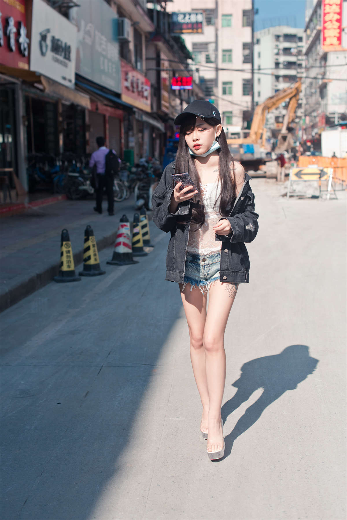 图片[2]-热辣牛仔裤-日更街拍