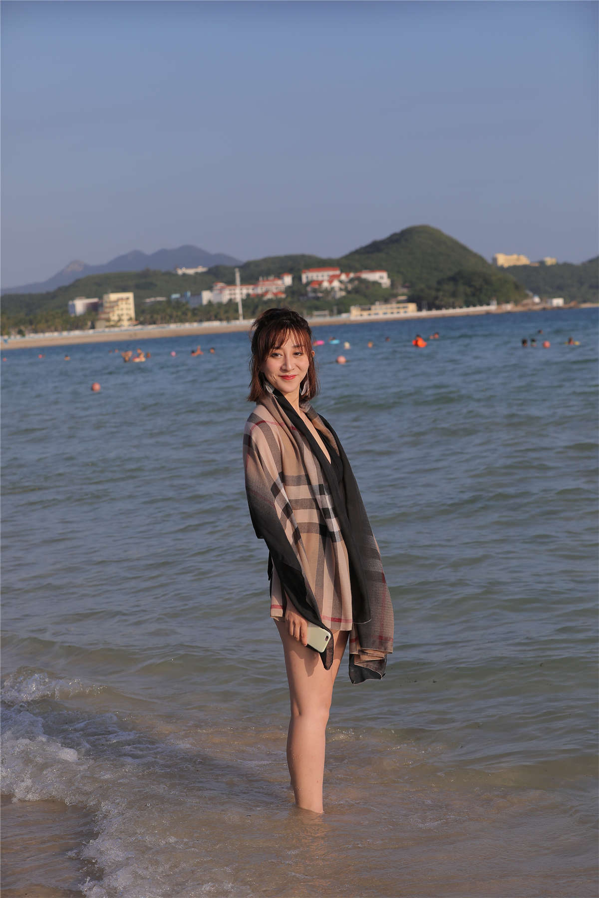 图片[2]-黑色魅力泳衣-日更街拍