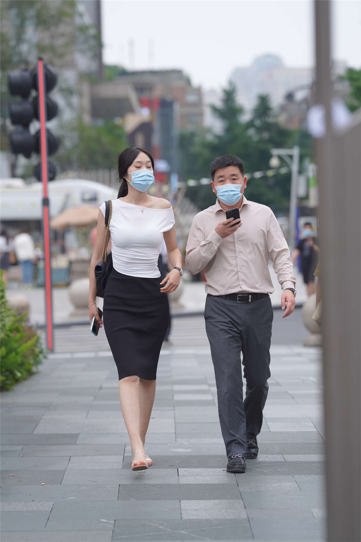 图片[2]-凯恩公爵作品 气质小姐姐-日更街拍