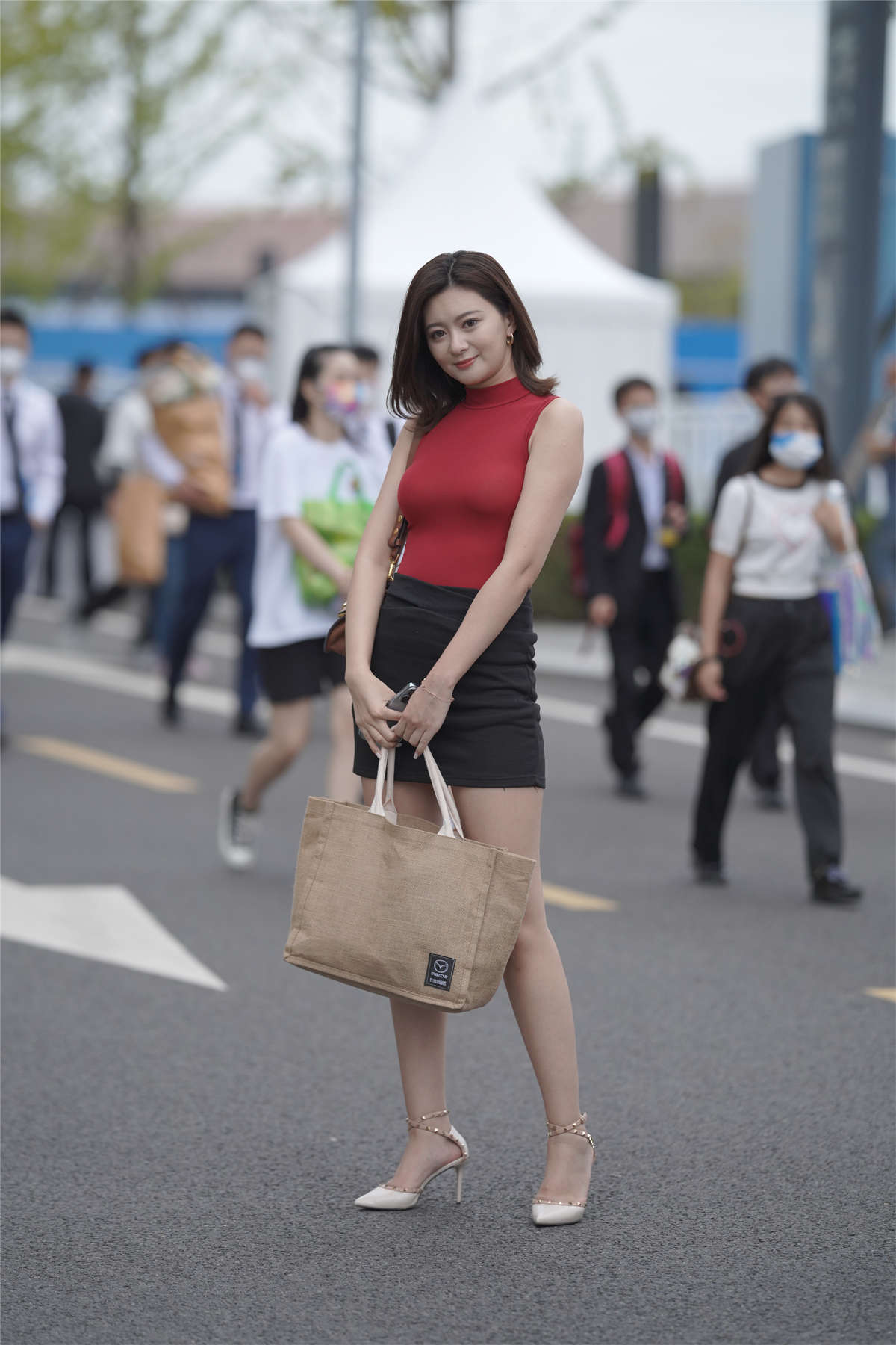 精致靓丽姐妹花-日更街拍