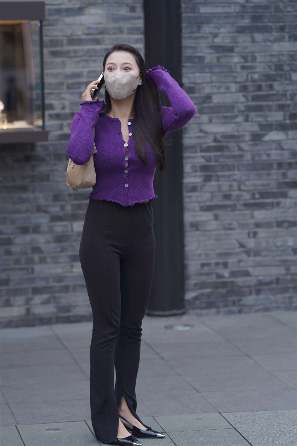 图片[2]-魅力时尚西裤-日更街拍