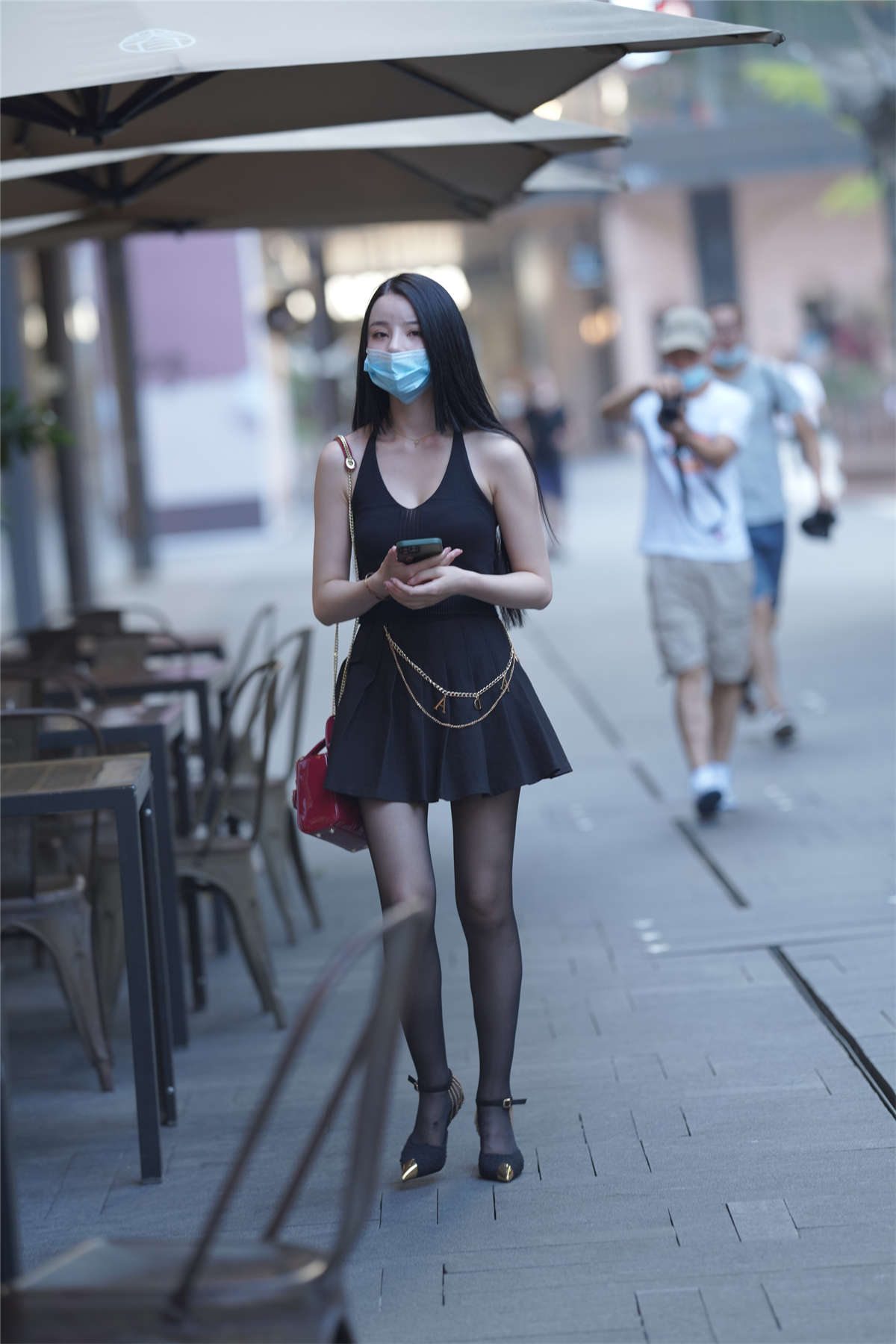 图片[2]-黑丝美腿-日更街拍