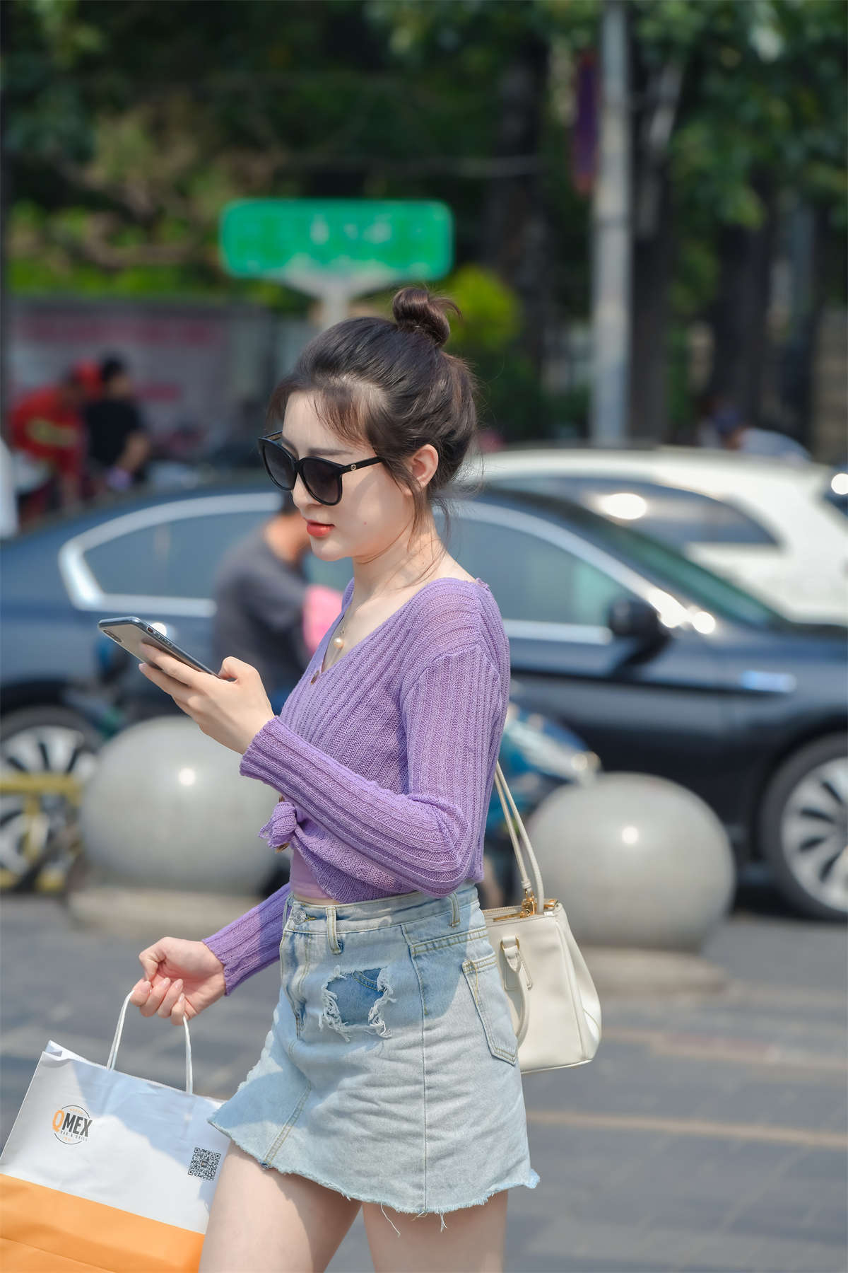 图片[2]-百搭牛仔裙-日更街拍