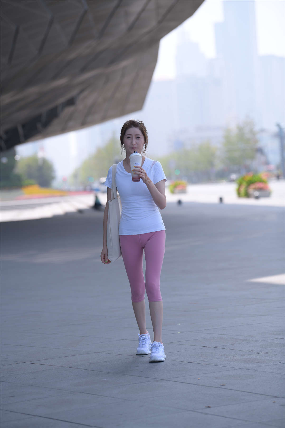 活力瑜伽运动装-日更街拍