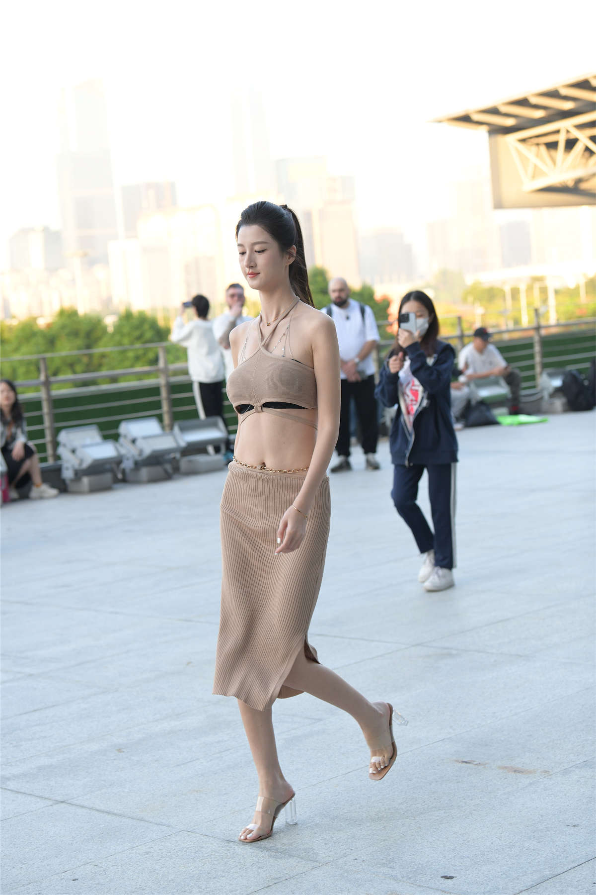 图片[2]-针织套装裙-日更街拍