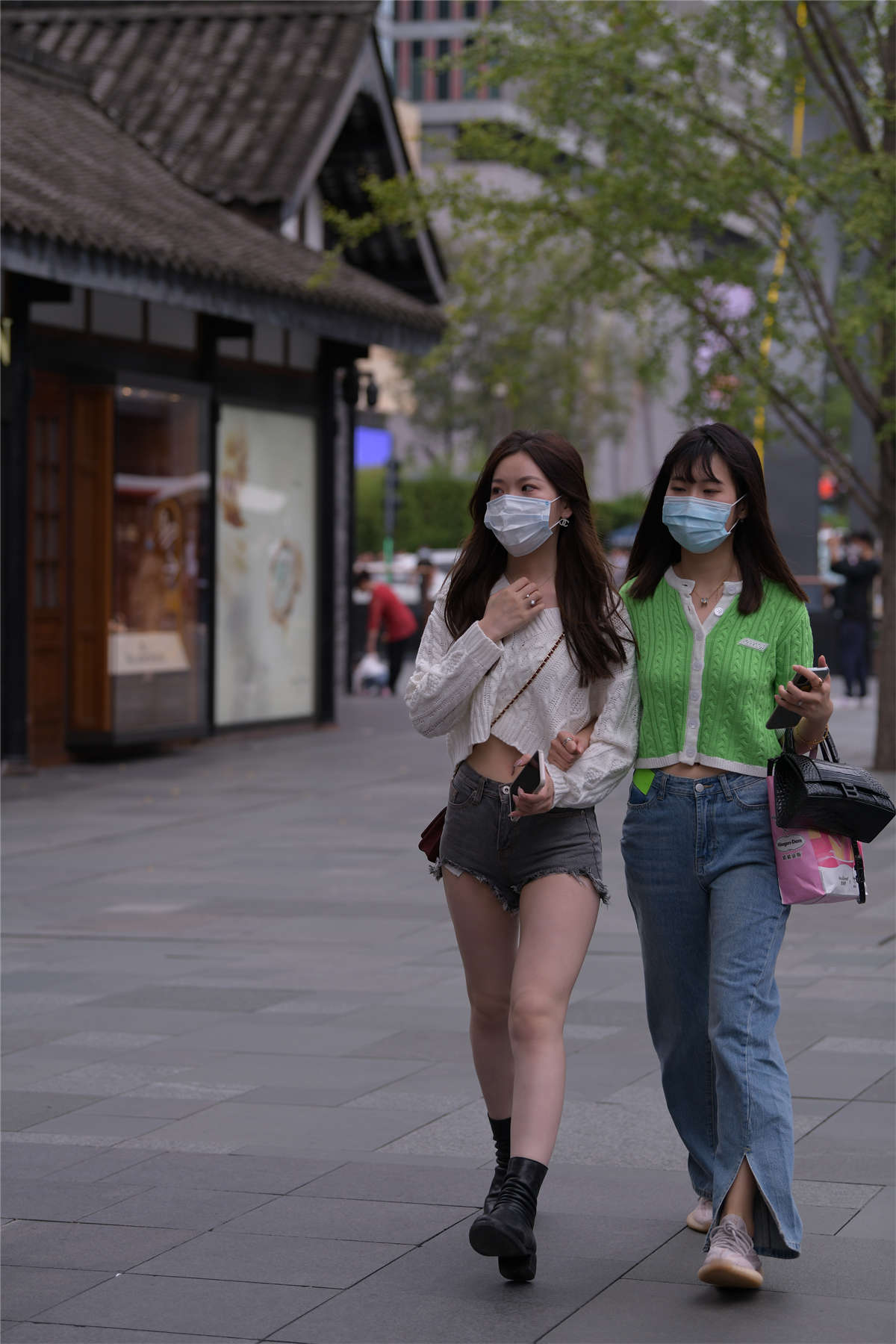 图片[2]-牛仔裤闺蜜-日更街拍