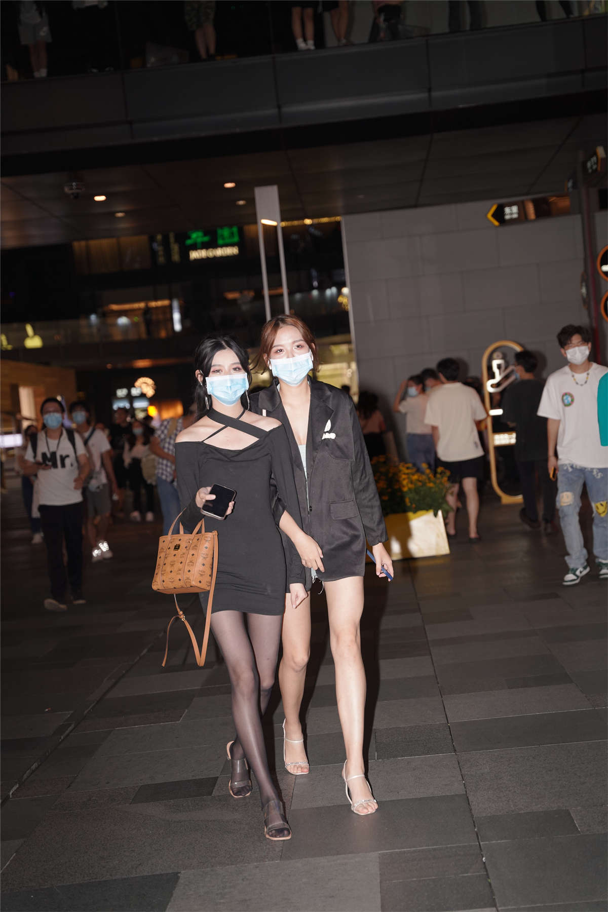 图片[2]-西装外套针织裙-日更街拍