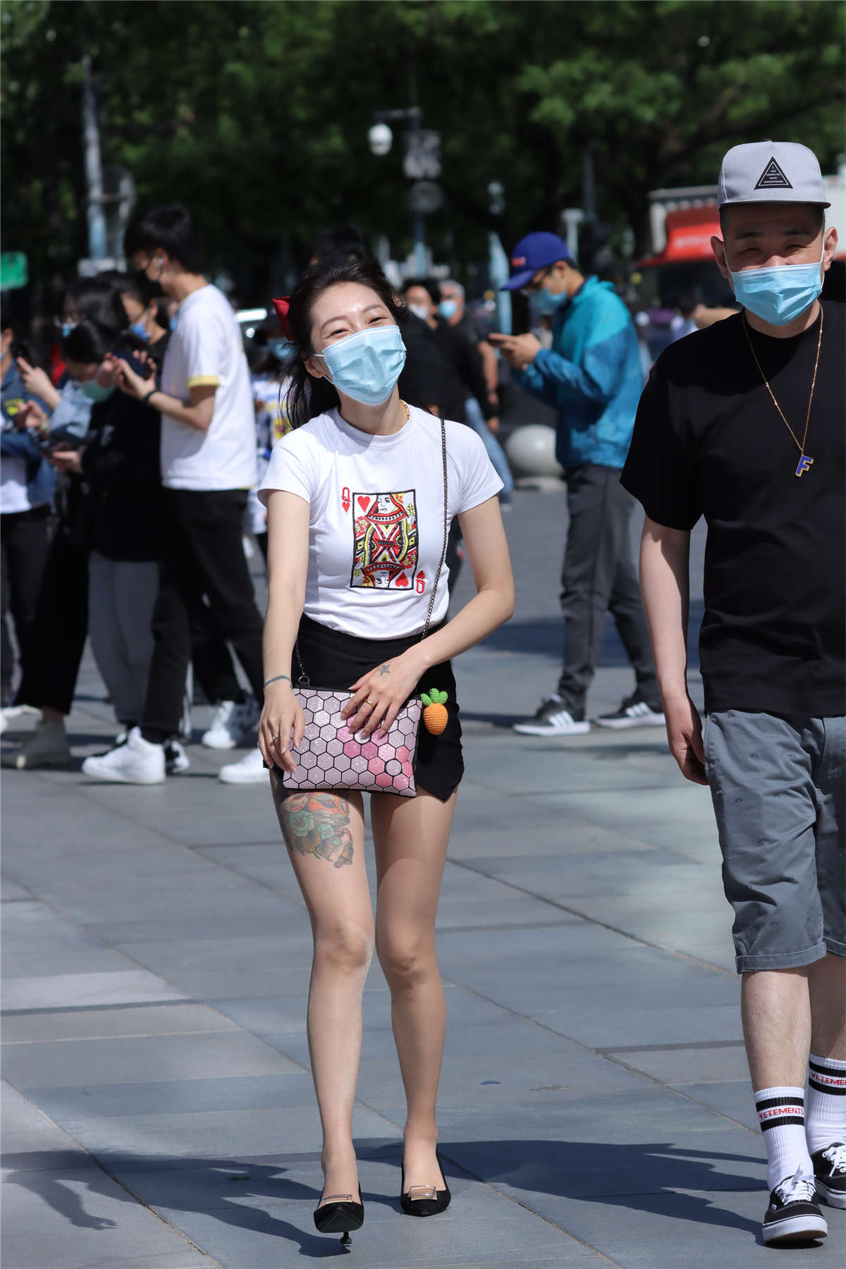 图片[2]-清新黑白搭配-日更街拍