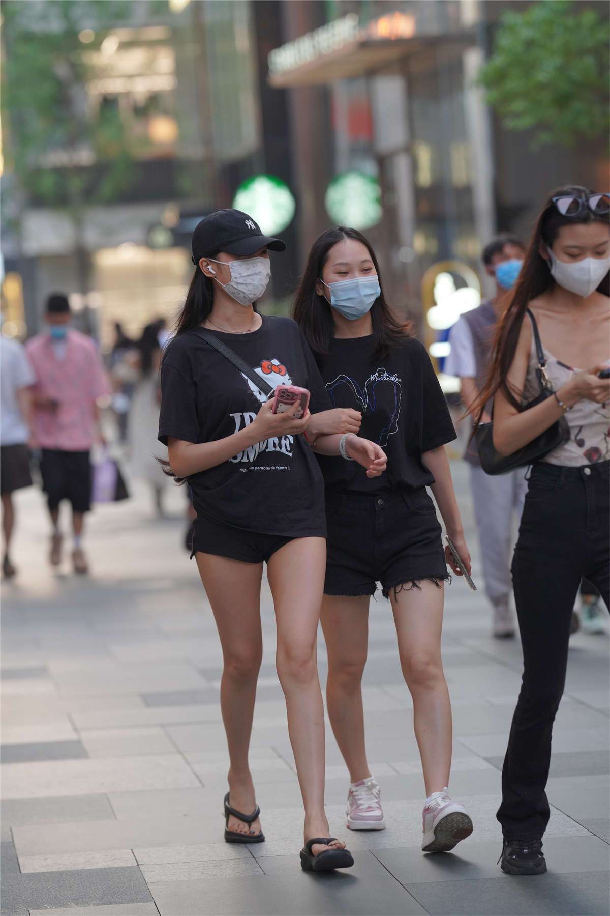 图片[2]-清秀美丽姐妹-日更街拍