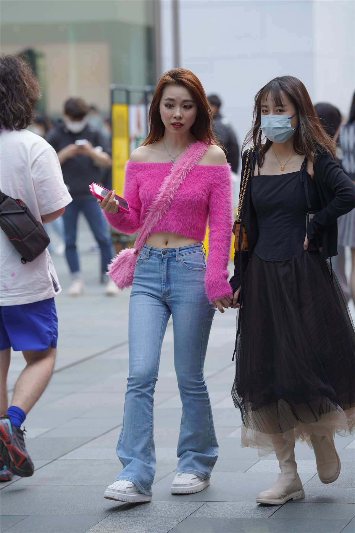 图片[2]-青春靓丽的粉-日更街拍