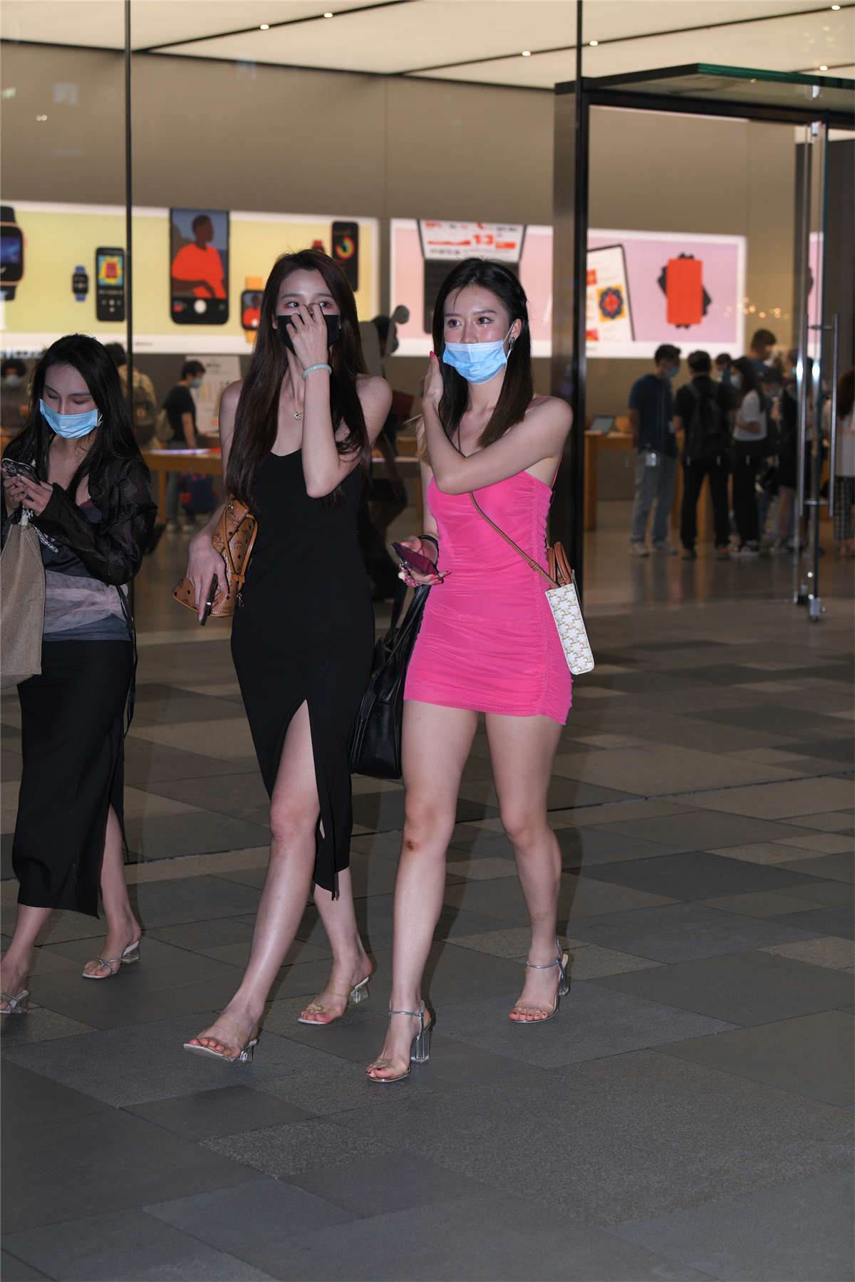 气质姐妹花-日更街拍