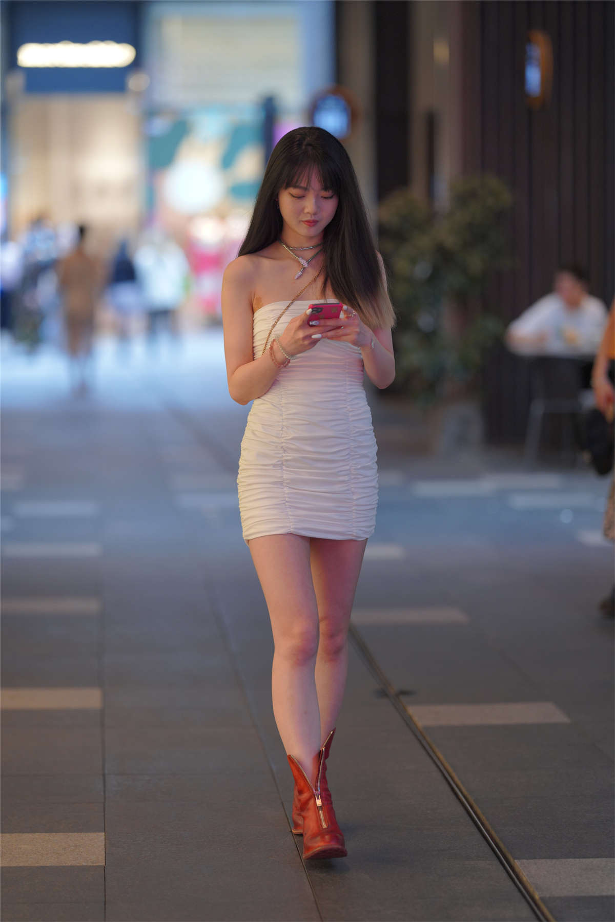 图片[2]-名媛法式气质性感靴子-日更街拍