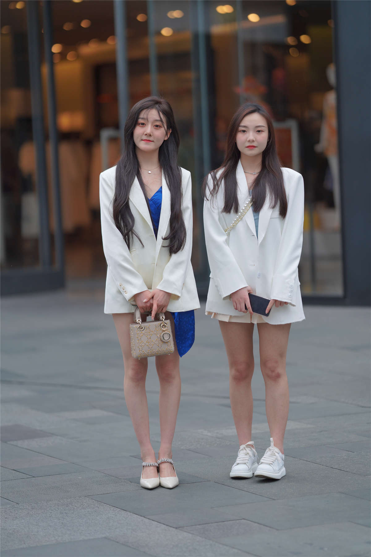 西装外套显瘦-日更街拍