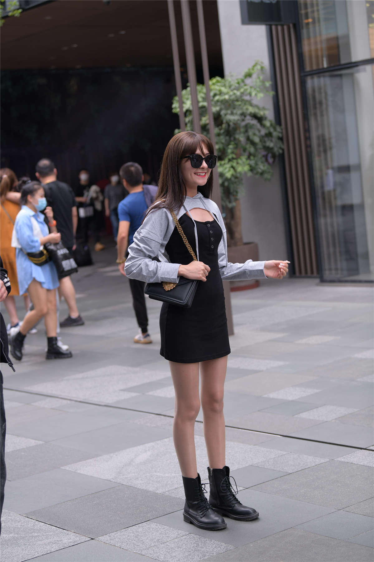 百搭短靴-日更街拍