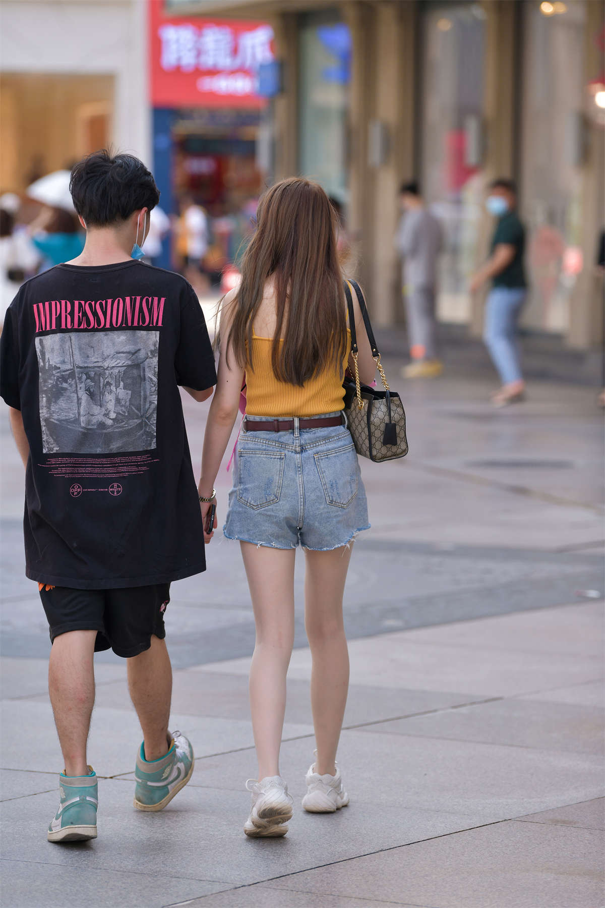 图片[2]-摄神街拍作品 – 肉丝女友，我也想陪她逛街-日更街拍