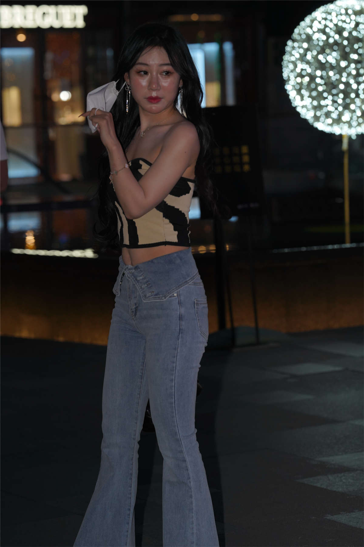 图片[2]-喇叭牛仔裤-日更街拍