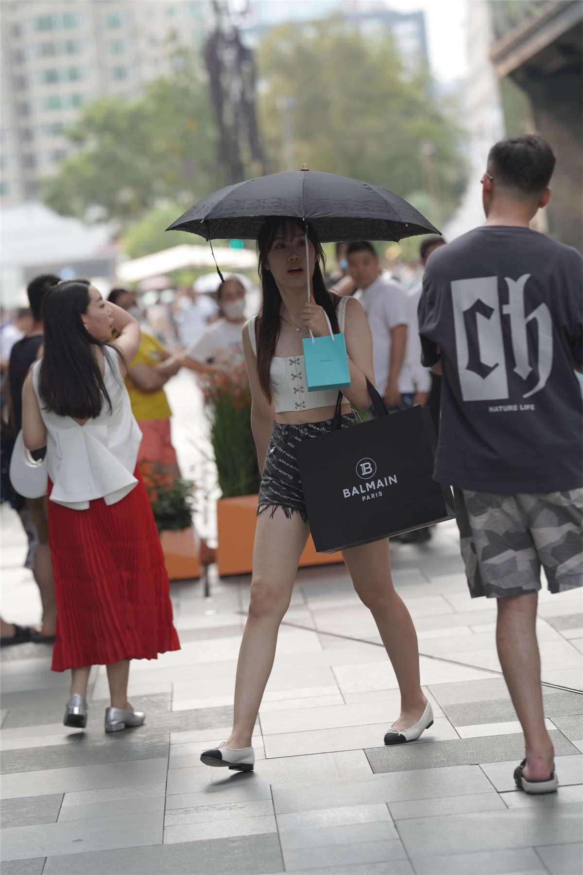 图片[2]-两位美腿小姐姐-日更街拍