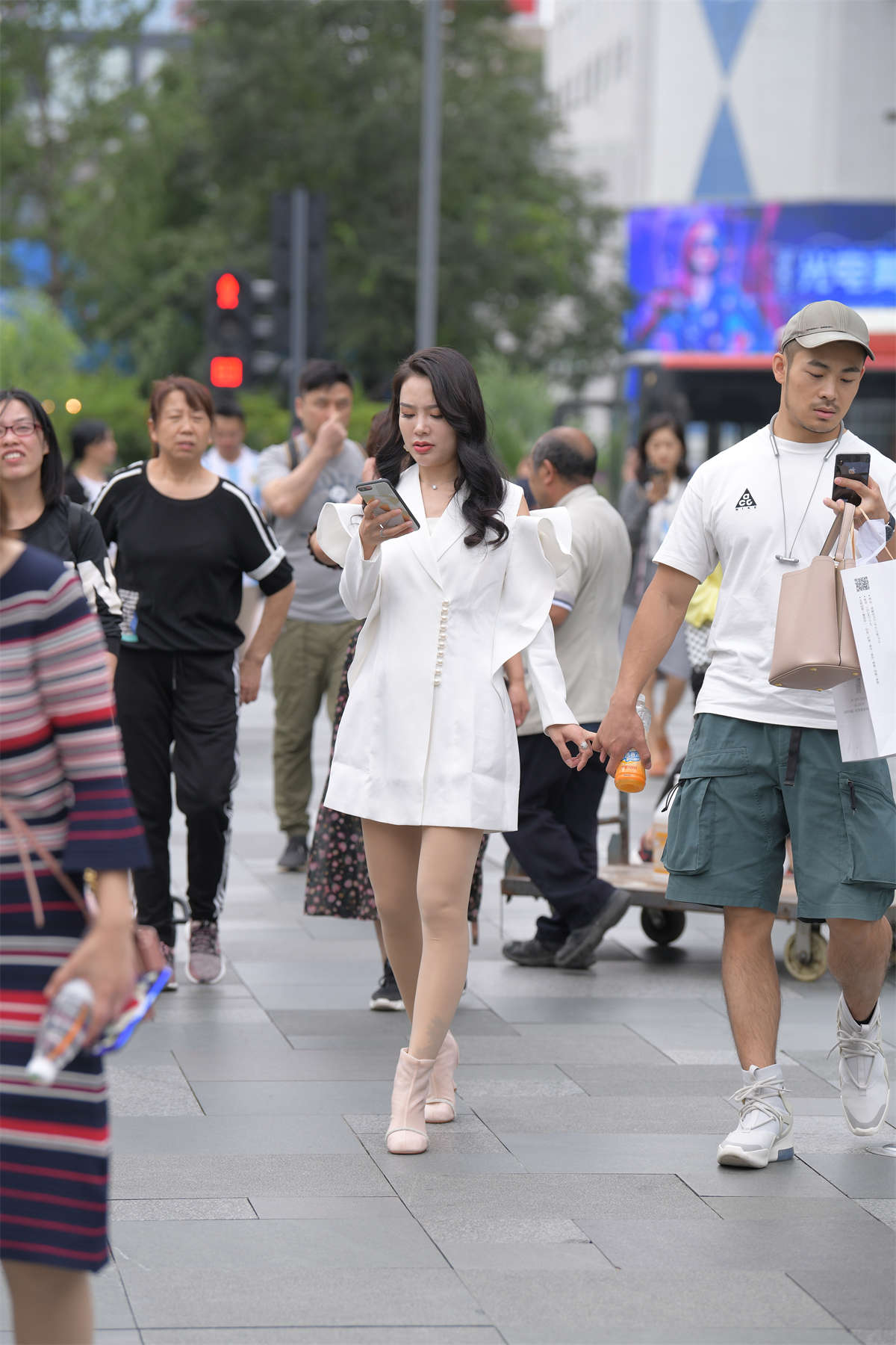 图片[2]-肉丝，高跟，女友-日更街拍