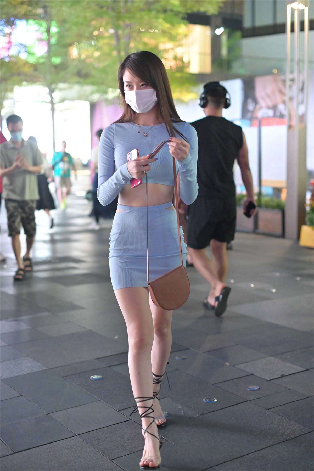 图片[2]-迷人套装裙-日更街拍