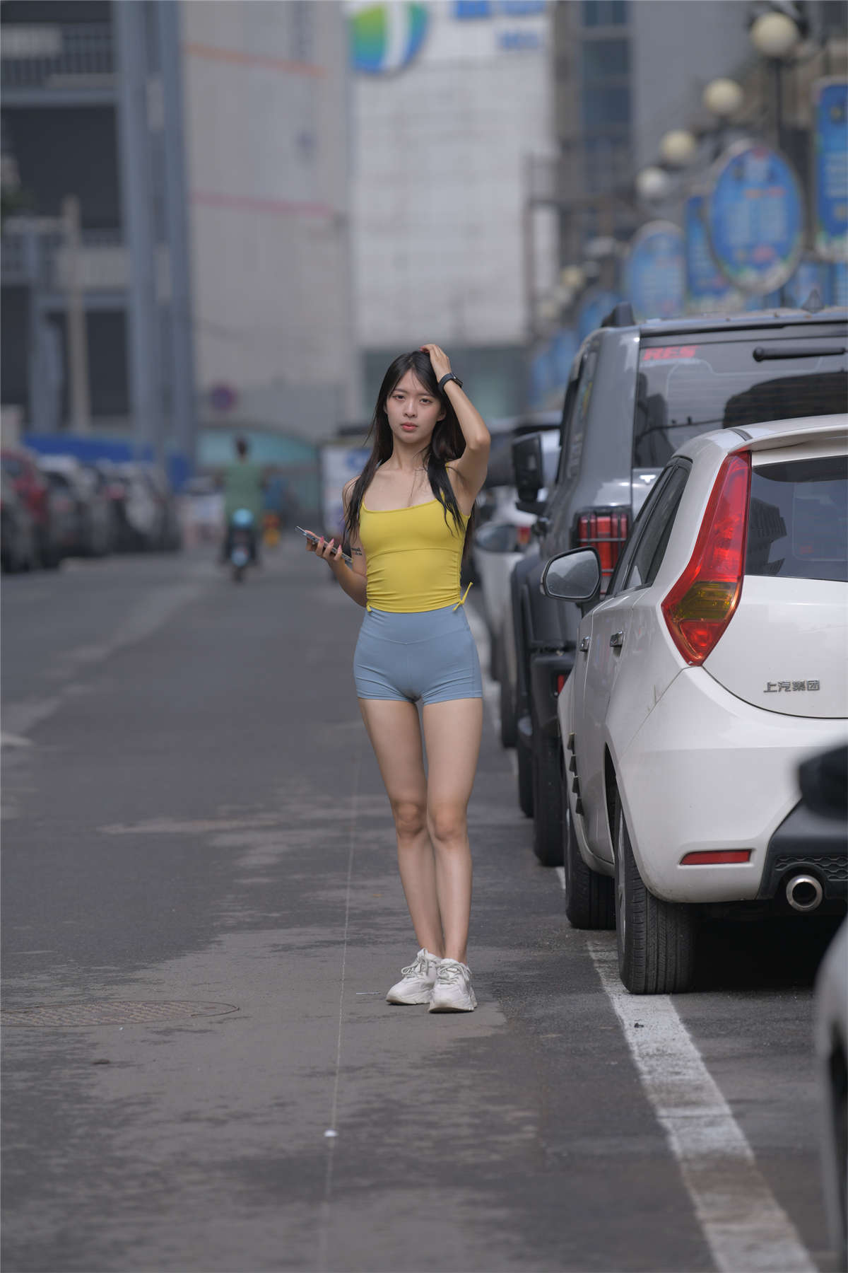 图片[2]-[魔镜原创摄影]一始街拍作品 远方来的小姐姐-第二季-日更街拍