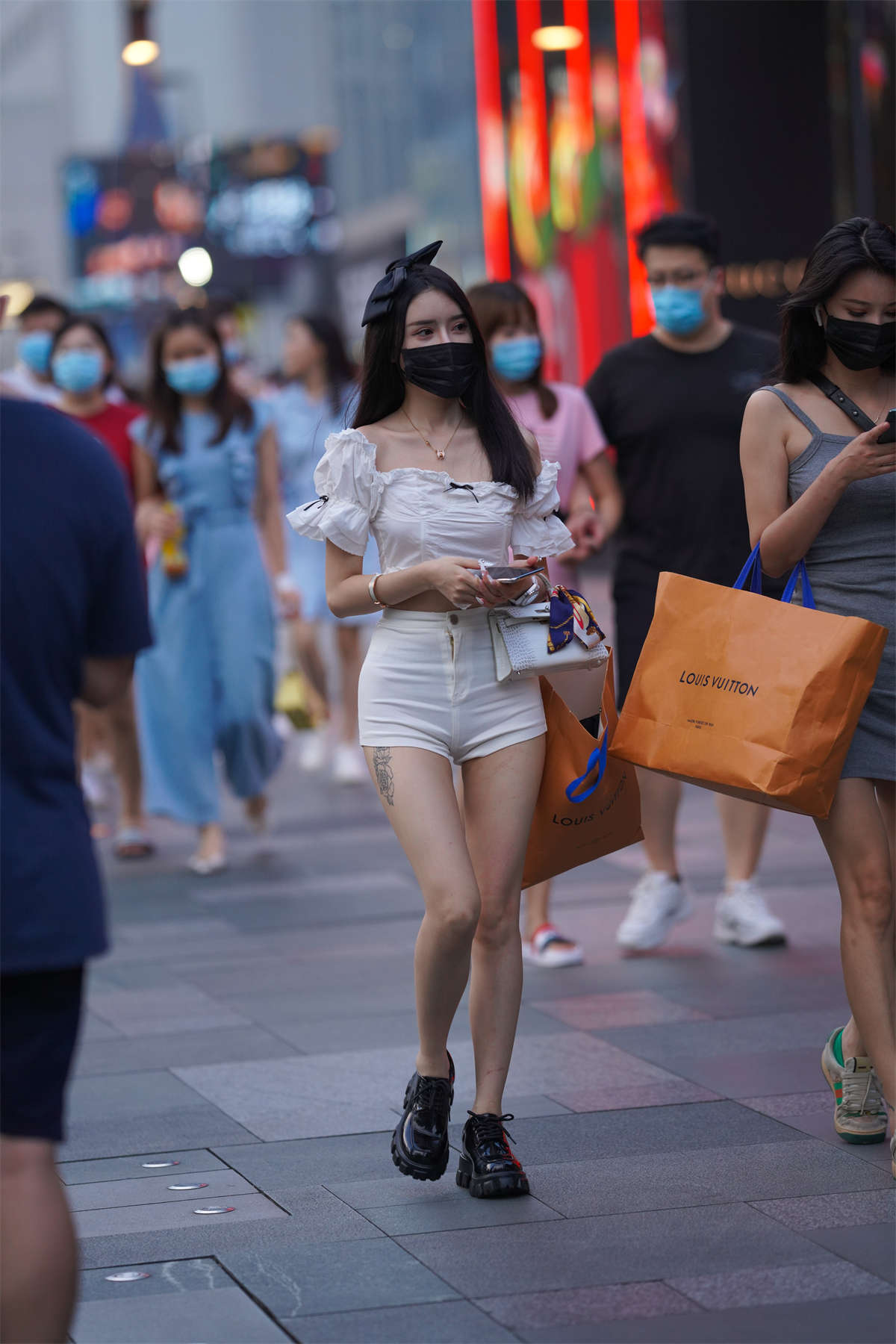 图片[2]-可爱白色系-日更街拍