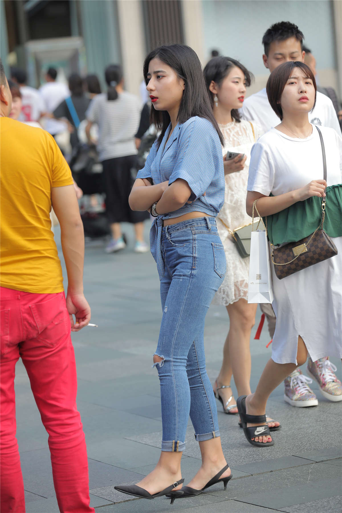 图片[2]-衬衫牛仔裤-日更街拍