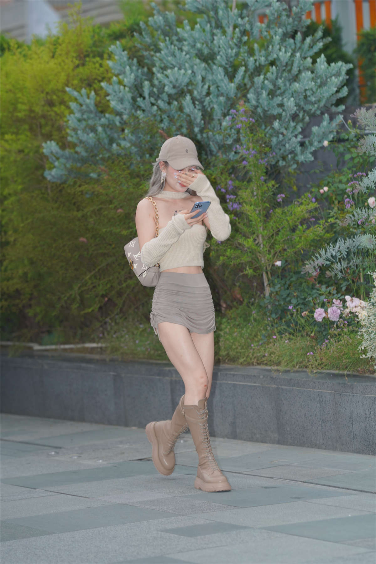 图片[2]-长靴小姐姐-日更街拍