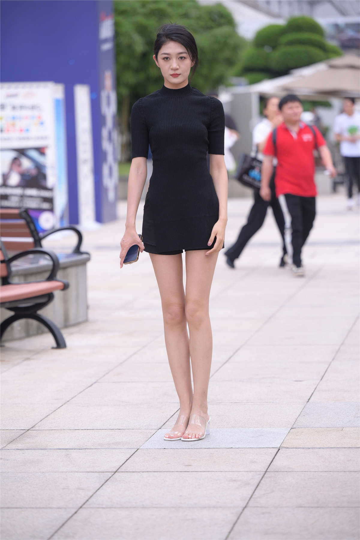 图片[2]-魅力青春姐妹-日更街拍