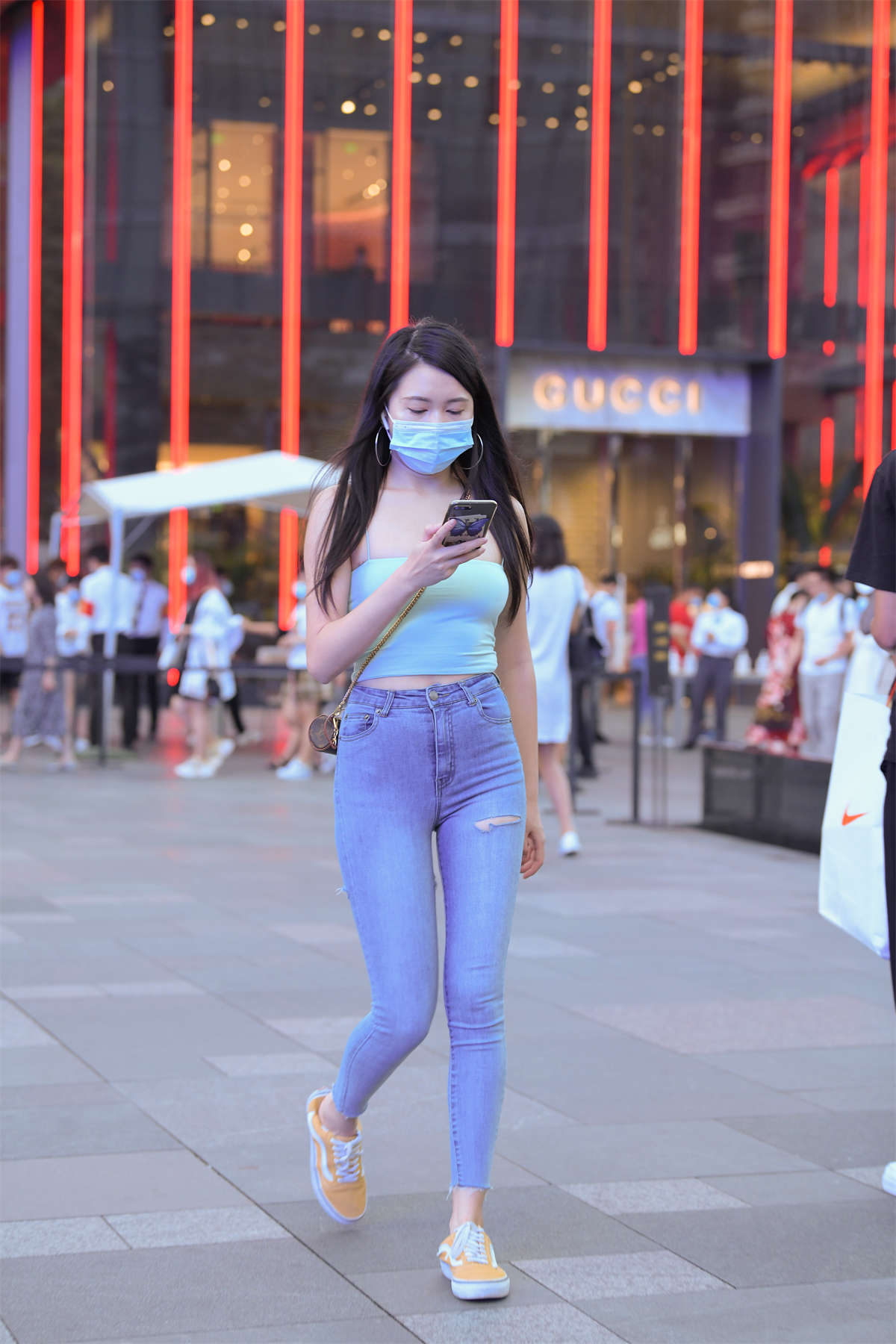 图片[2]-百搭牛仔裤-日更街拍