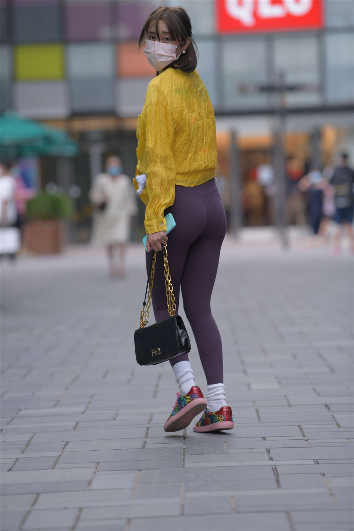 图片[2]-舒适随性瑜伽裤-日更街拍