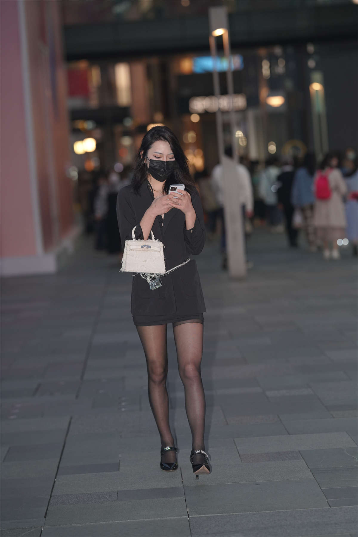 图片[2]-黑色套装-日更街拍