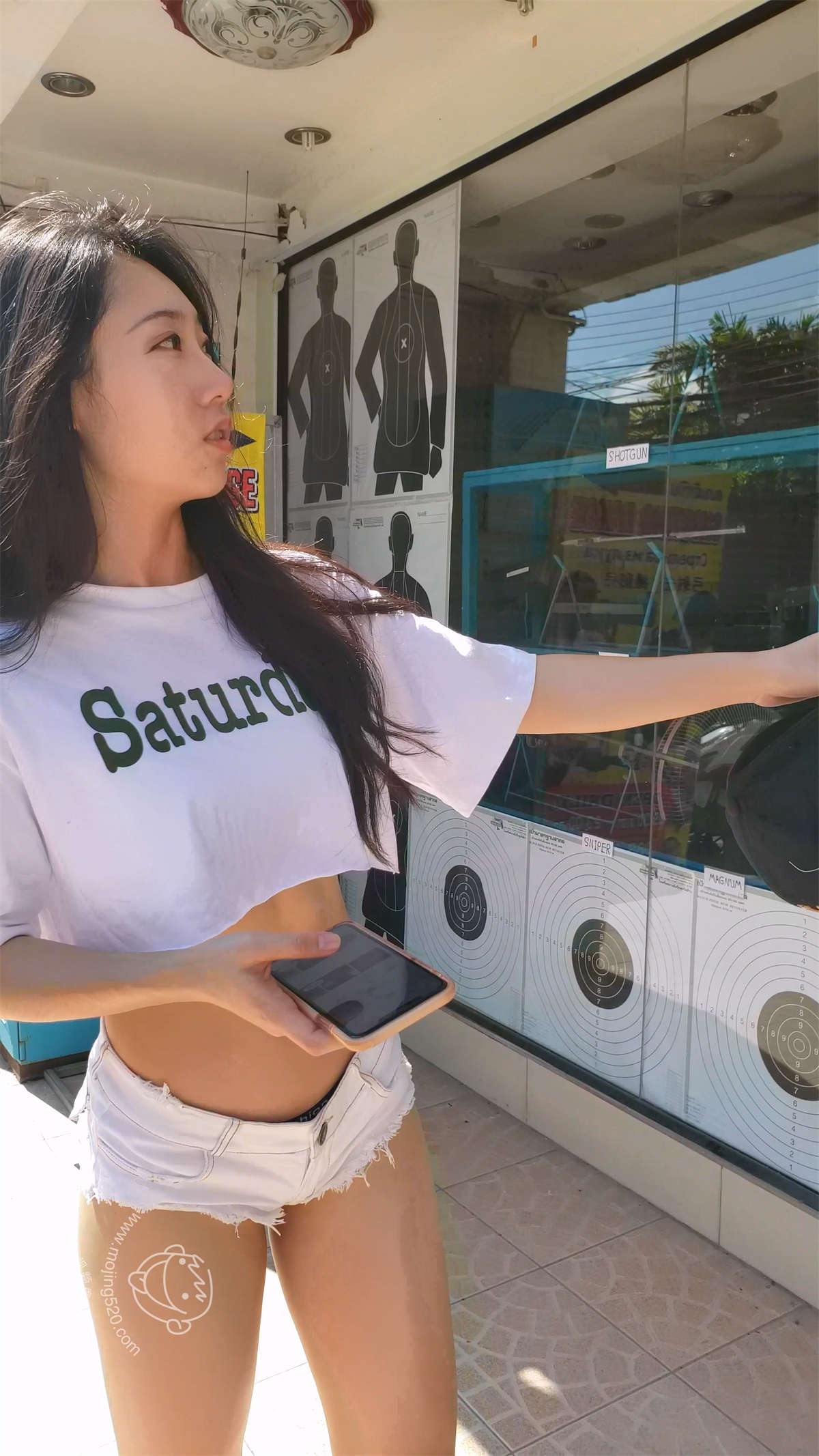 图片[2]-苏梅岛旅拍 盛夏 白色热裤-S2-日更街拍