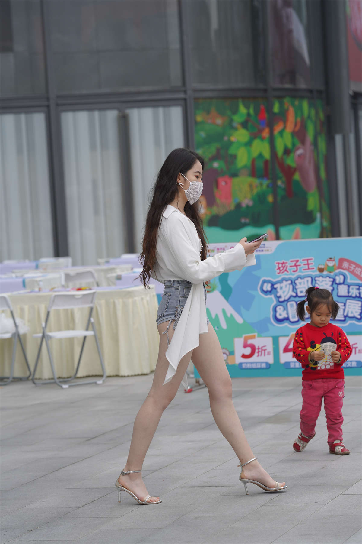 图片[2]-[魔镜原创摄影]凯恩模拍作品 大长腿美女-日更街拍