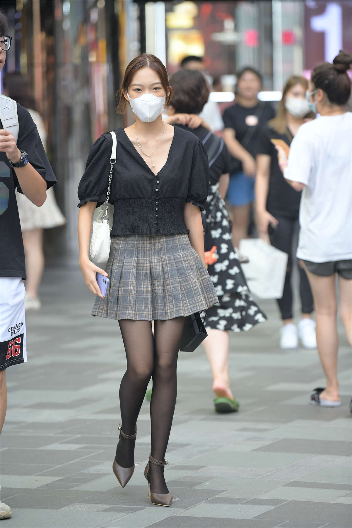 图片[2]-清爽百褶裙-日更街拍