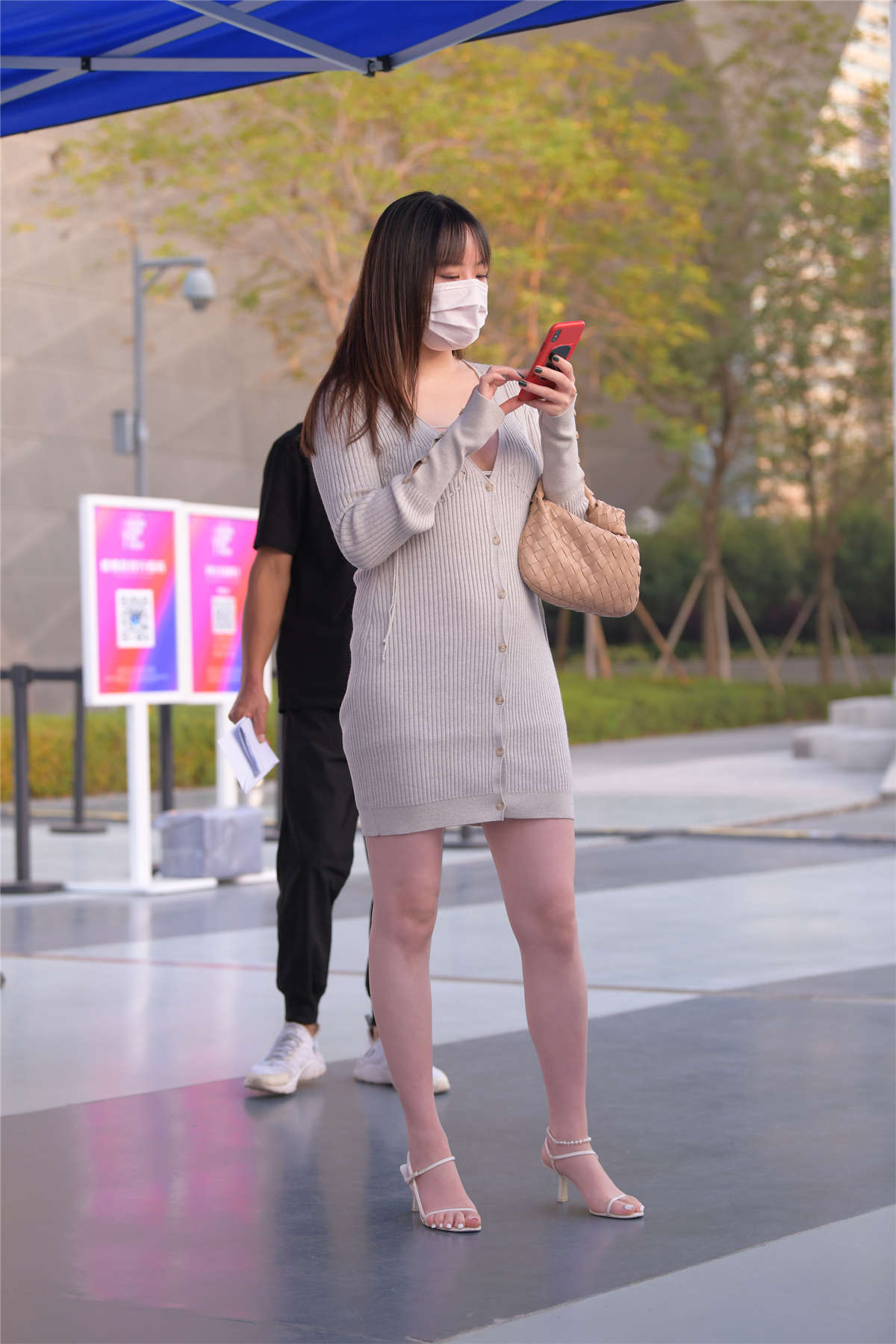 图片[2]-温婉针织裙-日更街拍