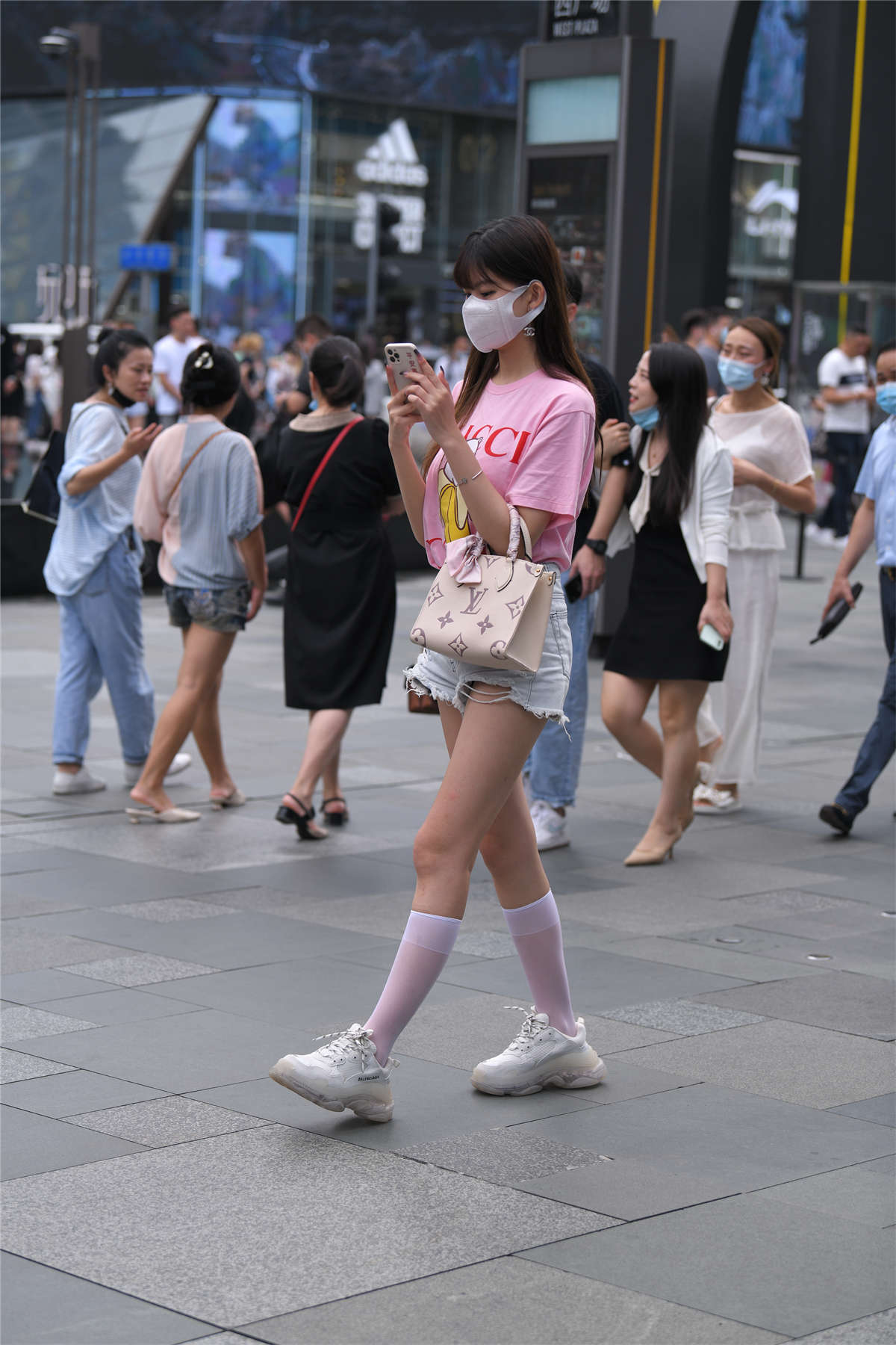 图片[2]-青春可爱粉色系-日更街拍