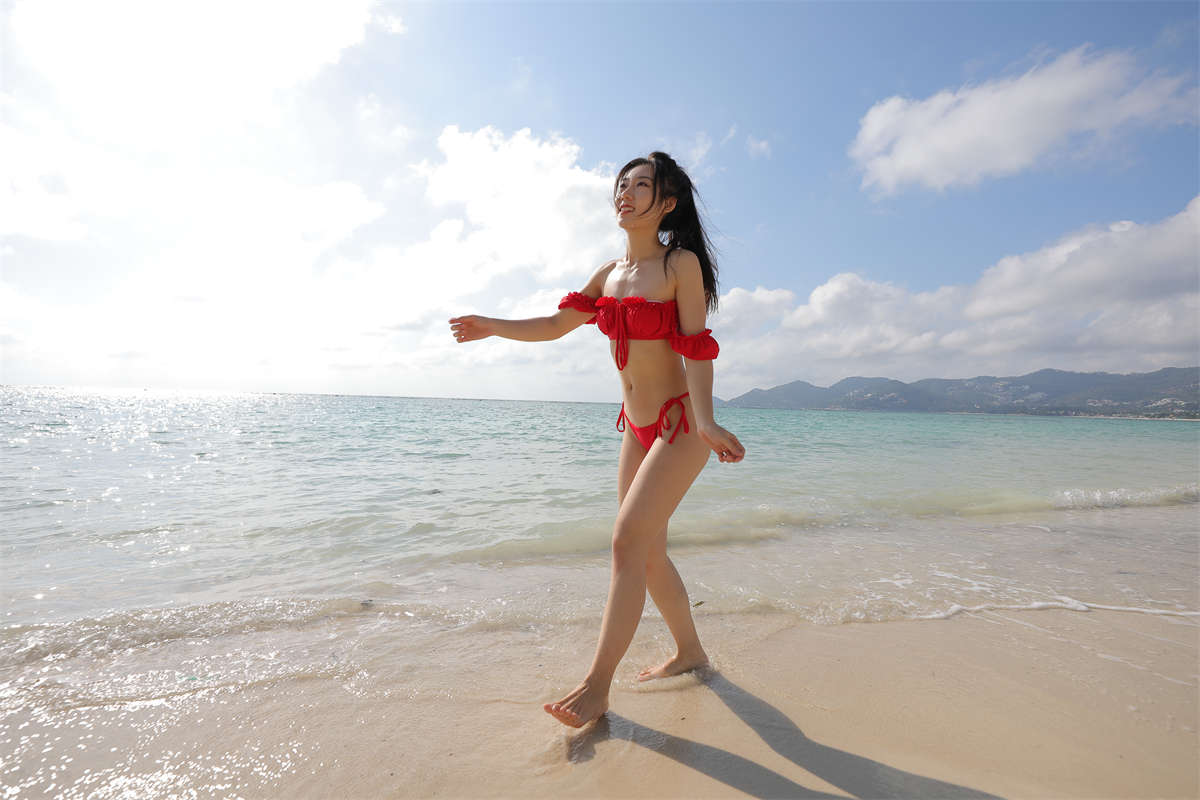 [魔镜原创摄影] 凯恩街拍作品 苏梅岛之红-日更街拍