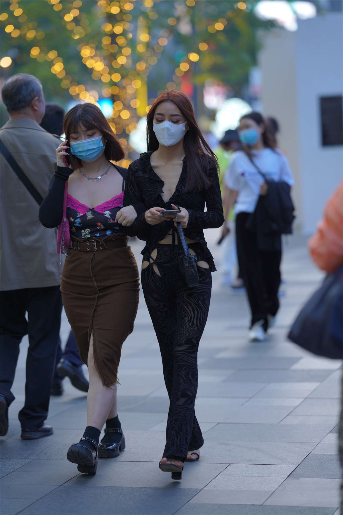 暗黑风时尚魅力-日更街拍