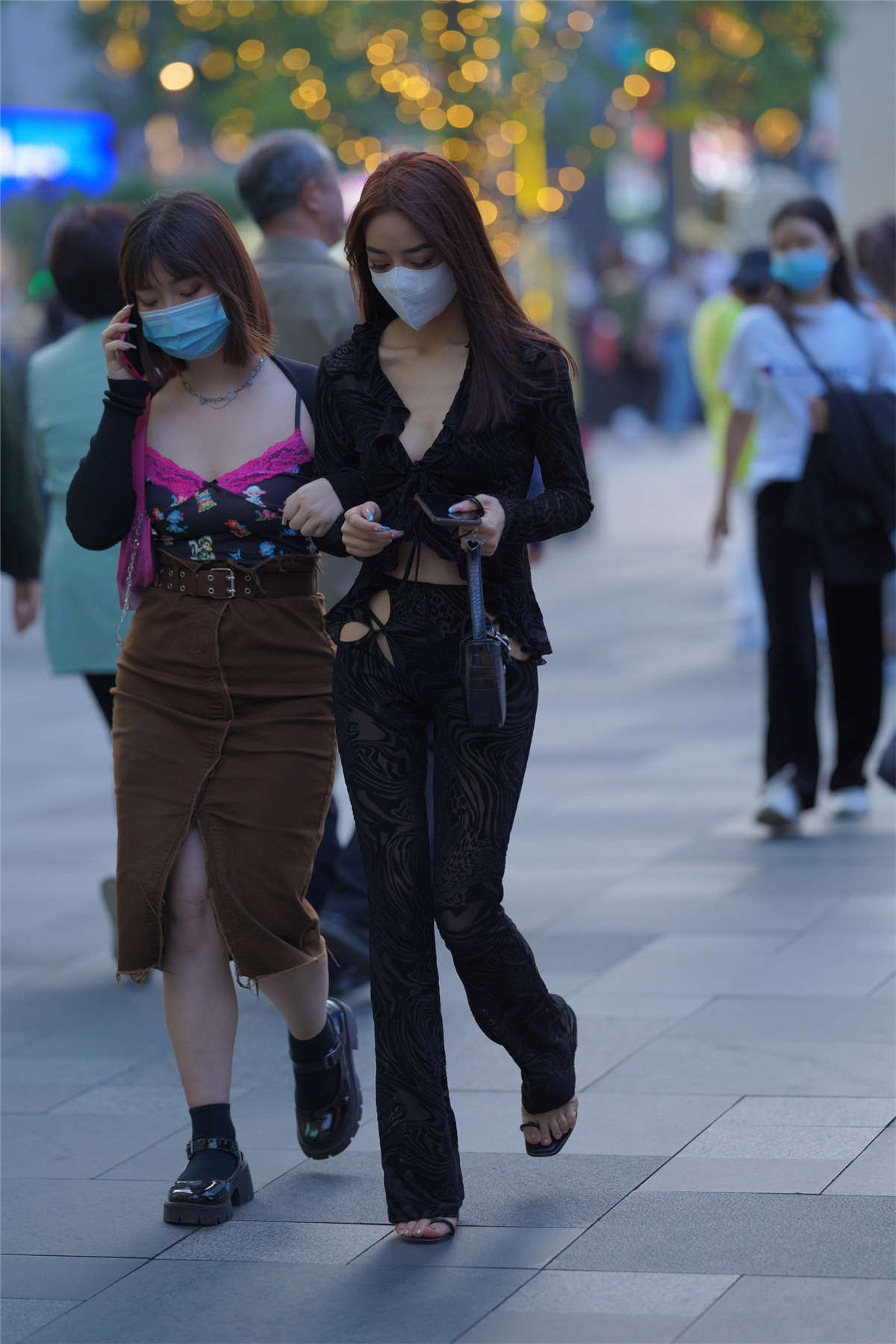 图片[2]-暗黑风时尚魅力-日更街拍