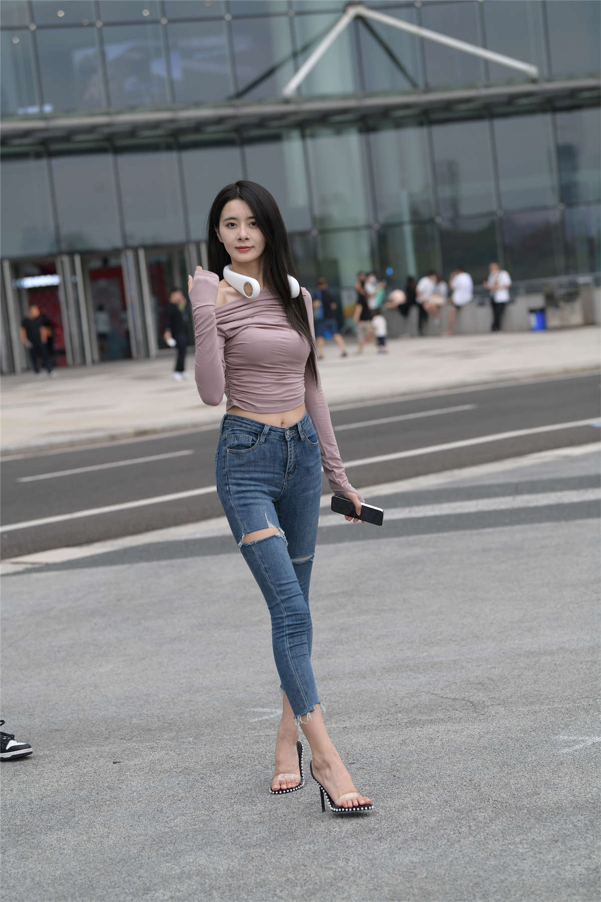 牛仔裤魅力百搭-日更街拍