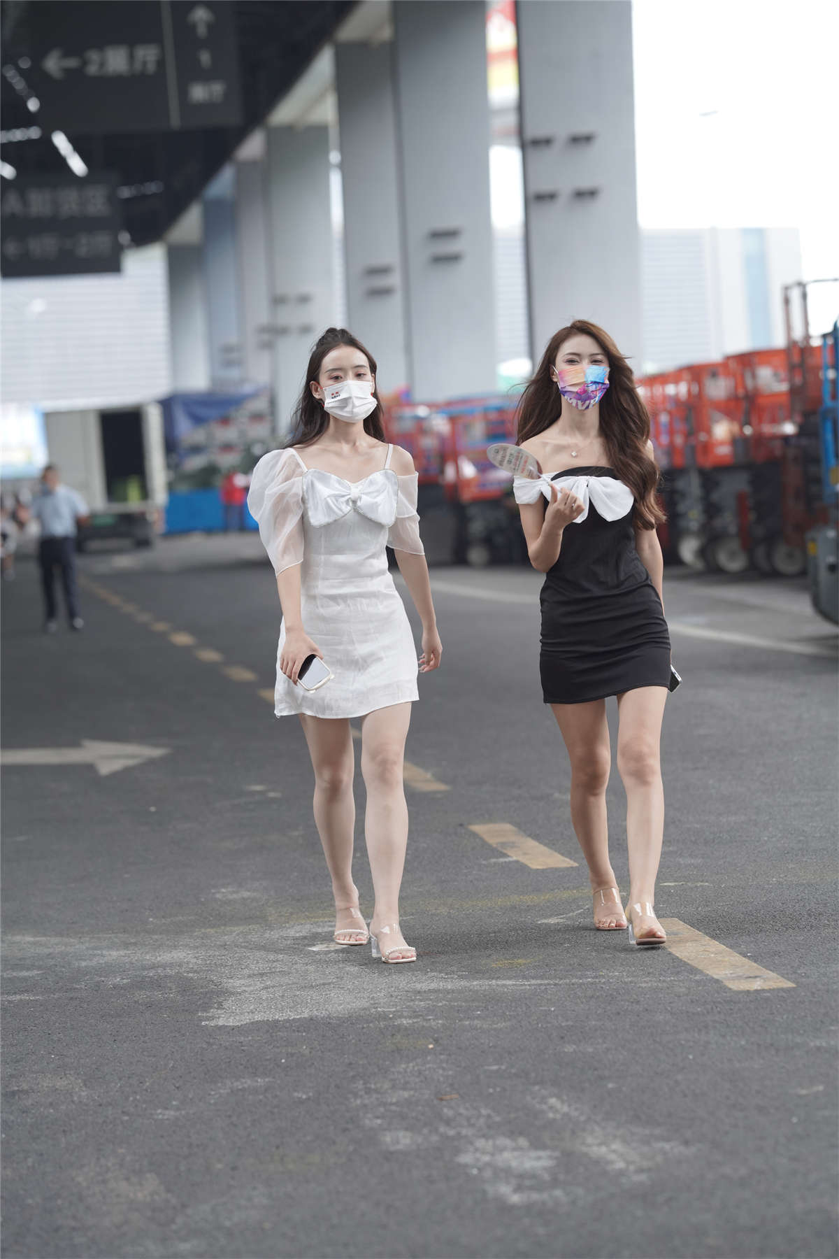 黑白搭配-日更街拍