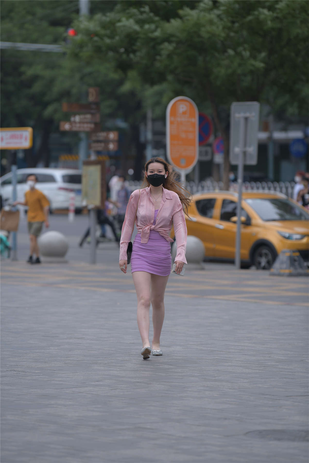 图片[2]-青春粉色系-日更街拍