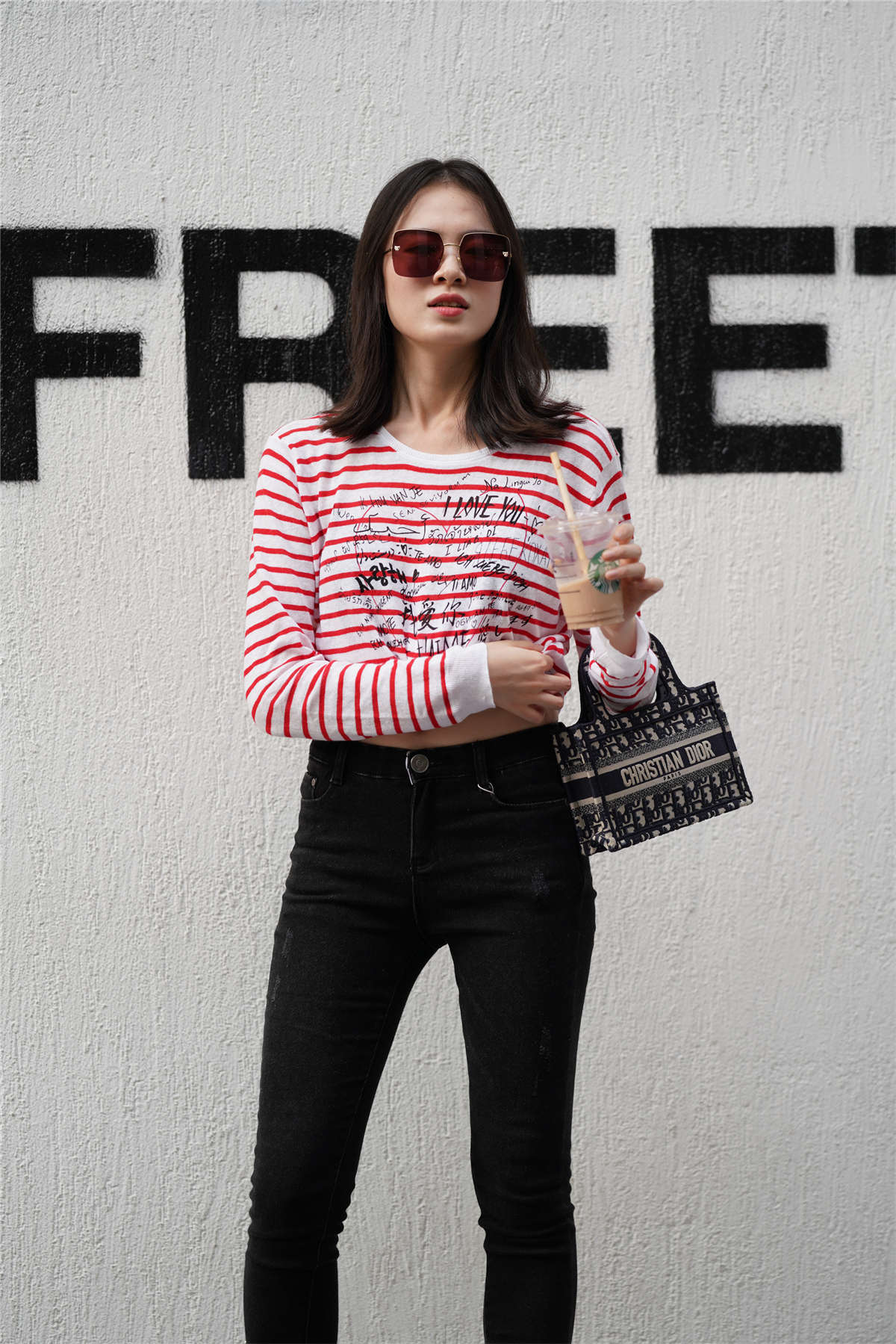 图片[2]-黑色紧牛美腿-日更街拍