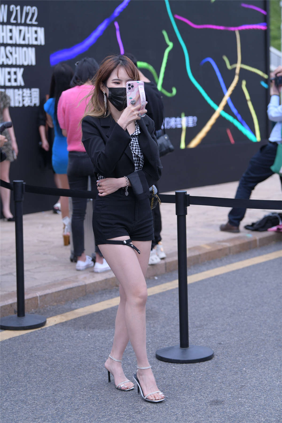 图片[2]-时尚短西装外套-日更街拍