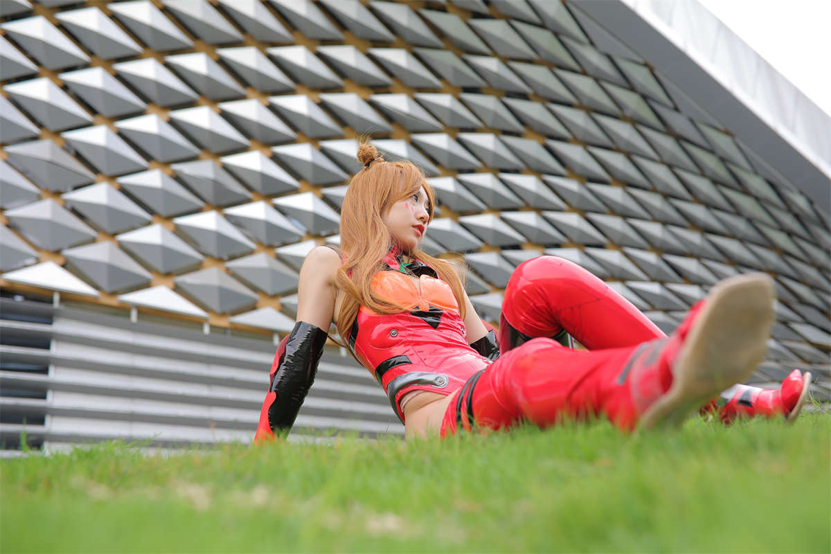 图片[2]-[魔镜原创摄影]盛夏模拍作品 COS明日香-日更街拍